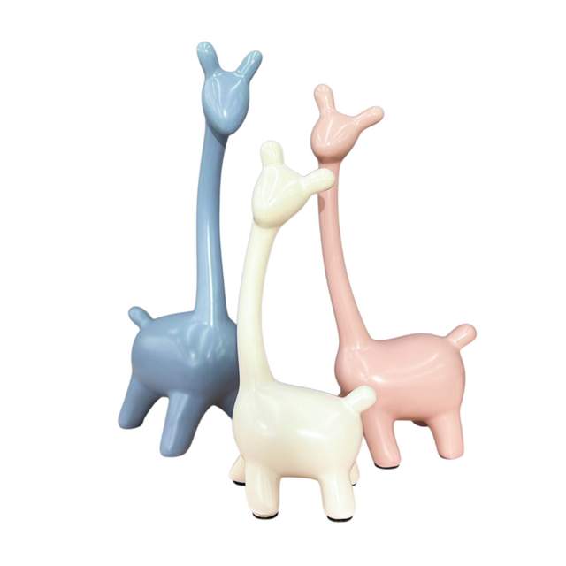 Набор сувениров Art&Home Giraffes керамика M5613-3 3шт