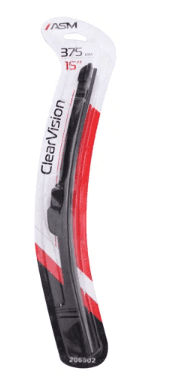 Щётка стеклоочистителя бескаркасная ASM ClearVision 15"/375мм, 206302