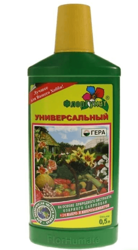 Удобрение жидкое концентрированное  ФлорГумат Универсальный 500 мл