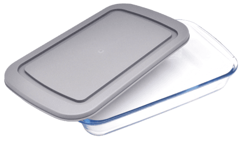 Форма для выпечки Easy Cook с крышкой 3 л, стекло, арт.T1-30LE