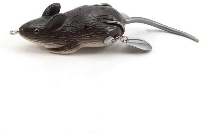 Мышь-незацепляйка Namazu MOUSE с лепестками, 76 мм, 26 г, цвет 14, крючок-двойник YR Hooks (BN) №20