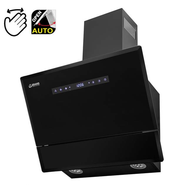 Воздухоочиститель кухонный GRAND Lester (50, черный, Gesture Control)