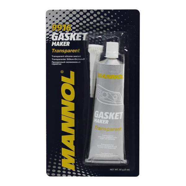 Герметик прокладочный Mannol 9916 Silicone-Gasket transp 85 мл