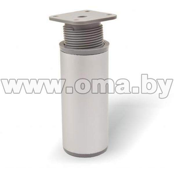 Опора мебельная цилиндр. алюм. DAP-77 h=100