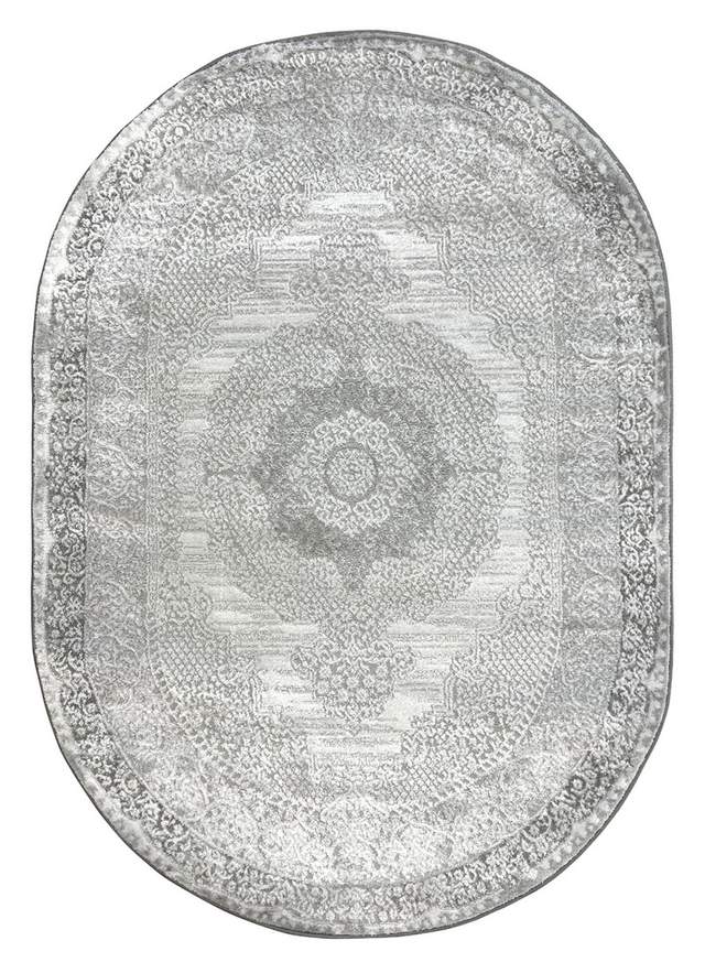 Ковер (1,2х1,7) EVA LZ140-LIGHT-GREY-OVAL