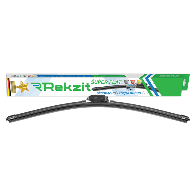 Щетка стеклоочистителя SUPER FLAT REKZIT 24/60 см