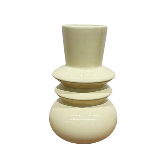 Ваза Art&Home Yellow inspiration керамика 20см WB25651-11