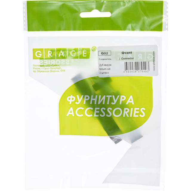 Соединитель Qvant Q02 Дуб мирум (2шт)