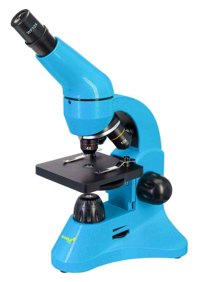 Микроскоп Levenhuk Rainbow 50L Azure Лазурь