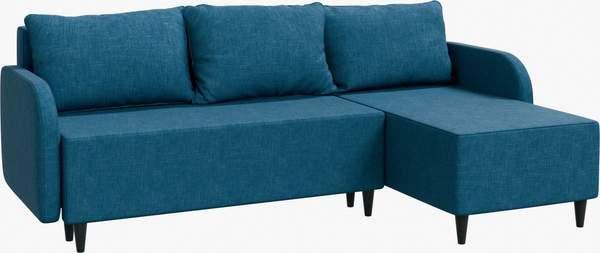 Диван-кровать угловой Вельке VELKE SB3CHL Skiftebo dk blue
