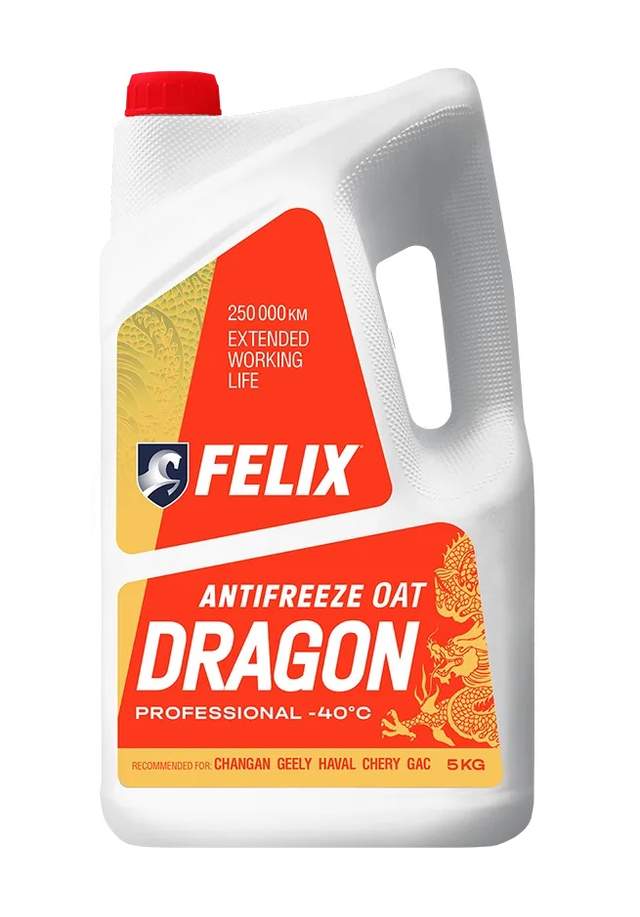 Антифриз FELIX Dragon -40 5 кг