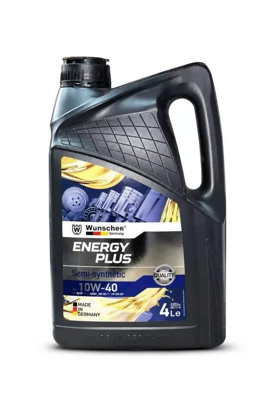 Масло моторное Wunscher полусинтетическое Energy Plus 10W-40 SL TS 4л