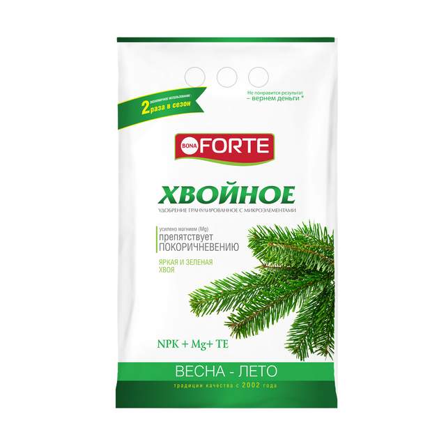 Удобрение "Хвойное" (Bona Forte), 2кг