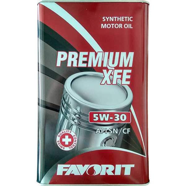 Масло моторное синтетическое Favorit Premium XFE 5W30 API SN/CF 1л