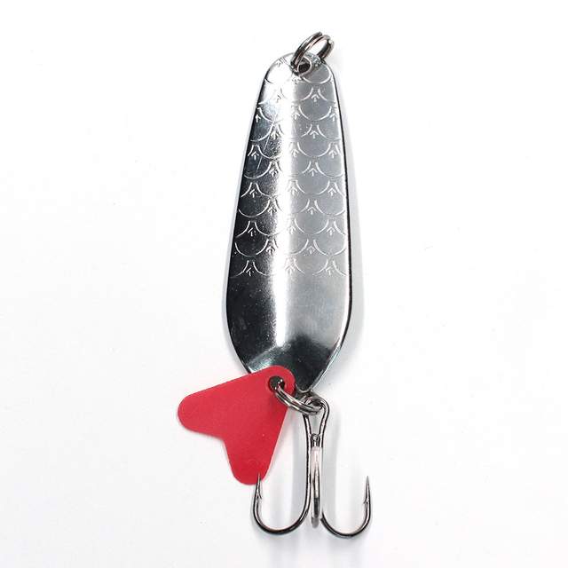 Блесна колебалка Namazu Lady V/200/ серебро 8,5г