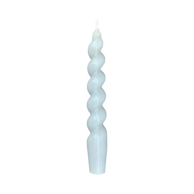 Свеча Art&Home Swirl 2.2х18.5см (голубой) YC51601-1