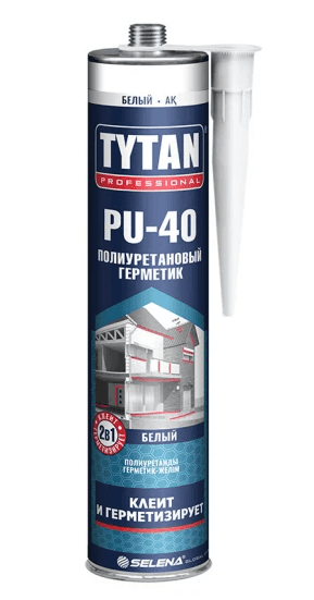 Герметик полиуретановый TYTAN Professional PU 40 белый 310мл