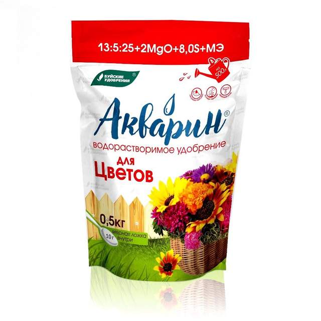 Акварин 7 для Цветов (дой-пак) 0,5кг