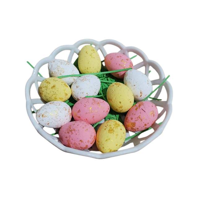 Набор украшений пасхальных Art&Home Happy Easter 3х4см 12 шт MUP-535