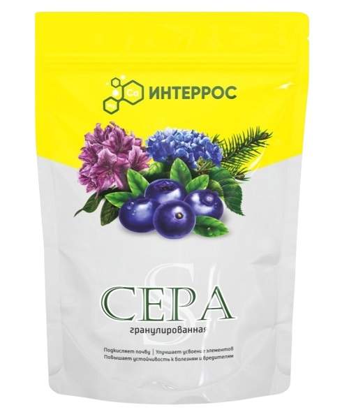 Сера гранулированная Интеррос 1кг