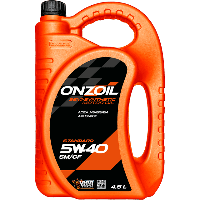 Масло моторное ONZOIL Standard 5W-40 SM/СF 4,5л