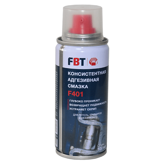 Смазка для петель шарниров и механизмов FBT F401 100мл