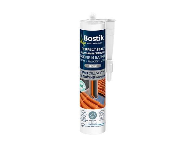 Герметик для кровли и балконов Bostik Perfect Seal серый 280мл