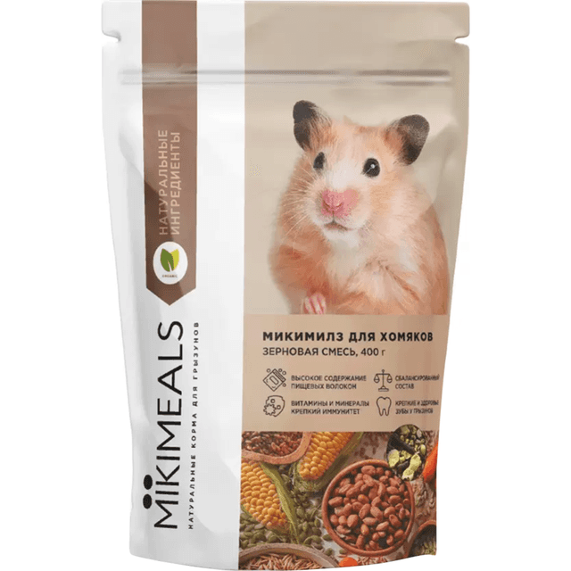 Корм для хомяков 400 г MIKIMEALS