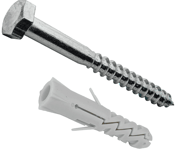 Дюбель с шур.шестигр.гол.(дюб.12х60-шур.8х100) (10шт) FixHaus