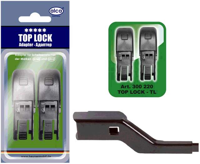 Адаптер для щетки стеклоочистителя Top Lock ALCA 300/22, 2 шт