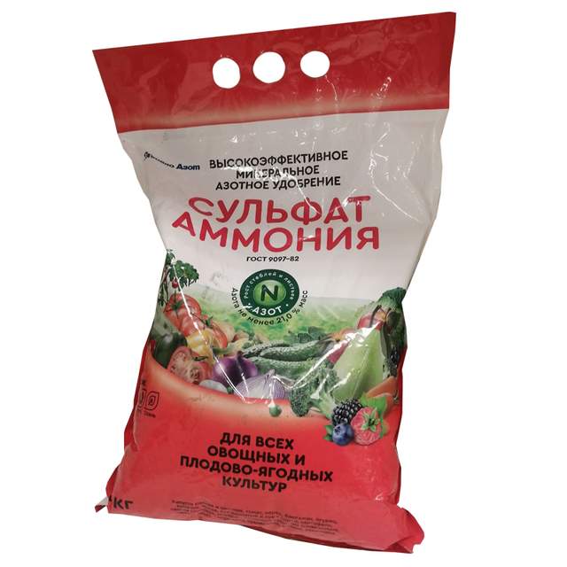 у Сульфат аммония, 3кг Гродно Азот