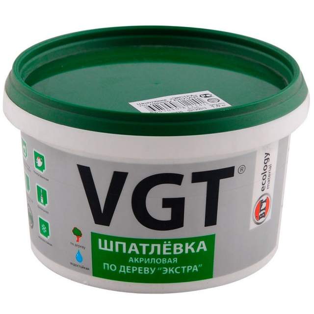 Шпатлевка по дереву VGT Экстра 0,3 кг Сосна