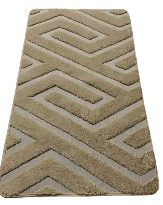 Коврик универсальный HomeKO Jacquard 90х150см XC258144 Geometric бежевый