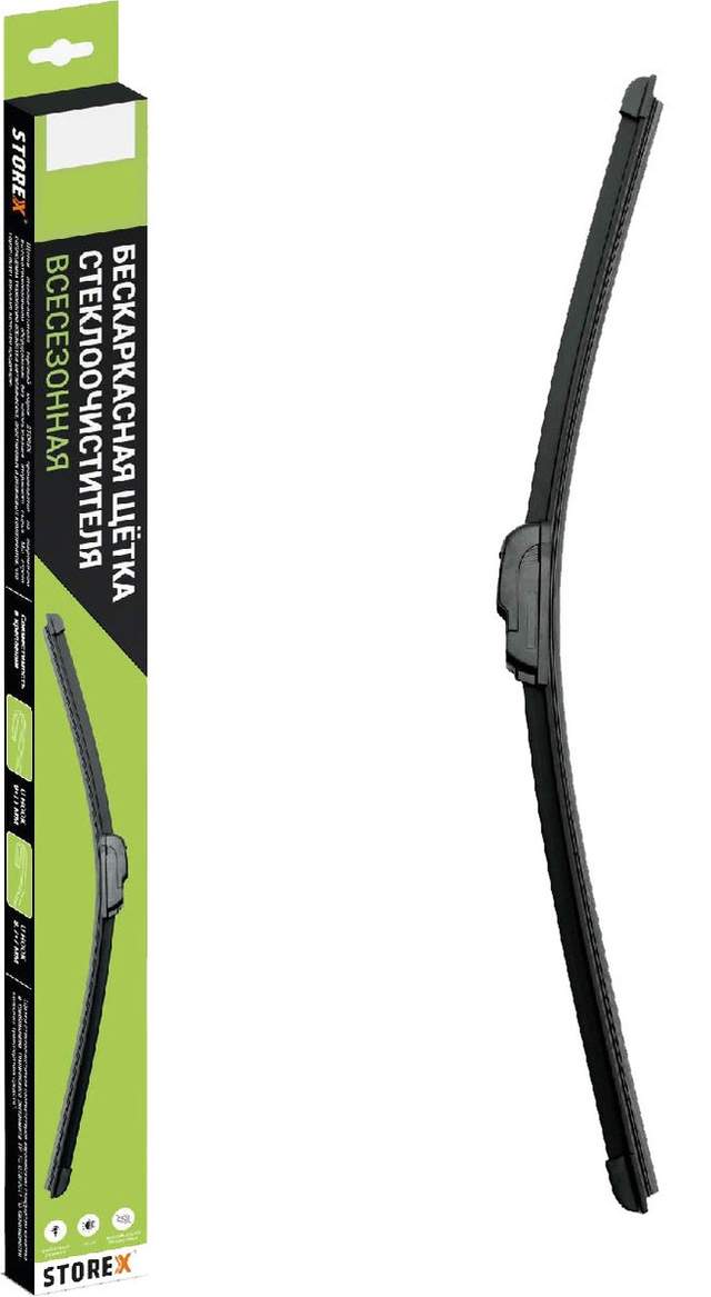 Щетка стеклоочистителя бескаркасная STOREX Standard Wiper Blade SB-18 45 см