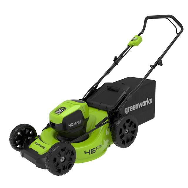 Газонокосилка акк.Greenworks 2514407UB (40,46 см)бесщеточная,АКБ 4Ач,ЗУ