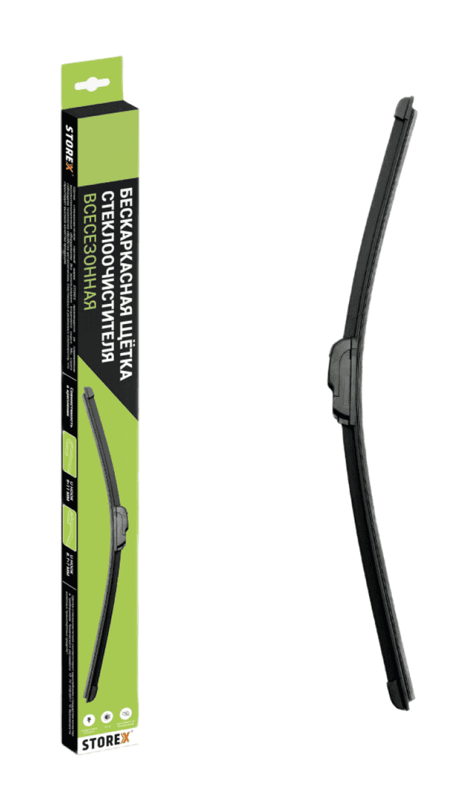 Щетка стеклоочистителя бескаркасная STOREX Standard Wiper Blade SB-16 40 см