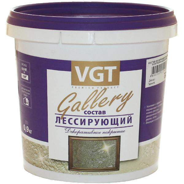 Состав лессирующий "Gallery" матовый 0,9 кг