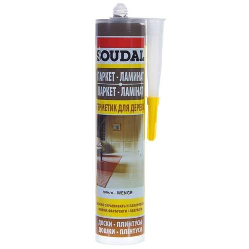 Герметик акриловый для дерева Soudal венге 280 мл