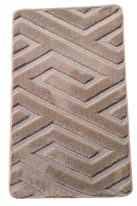 Коврик универсальный HomeKO Jacquard 60х100см XC258142 Geometric бежевый