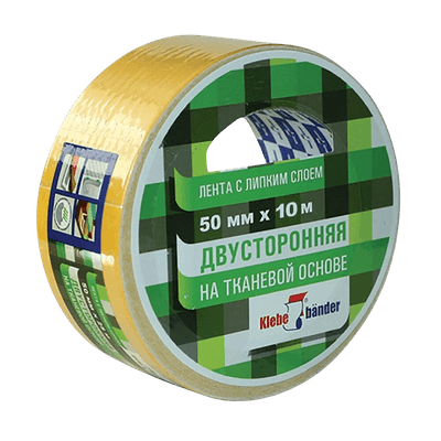 Скотч двухсторонний Klebebander 50мм 10м / KPV510T
