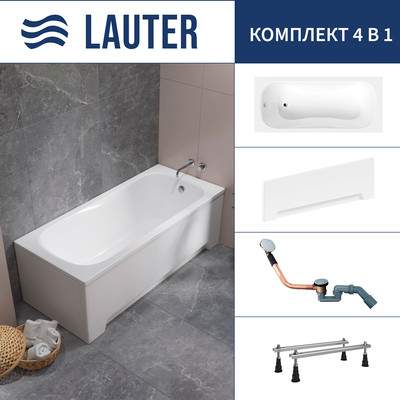 Ванна акриловая Lauter Sophia 170 / 21205170