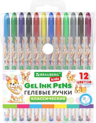 Набор гелевых ручек Brauberg Kids. Cute Animals / 144445