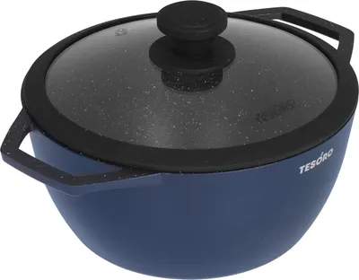 Кастрюля Tesoro Florence Induction Total Blue TF6630tbi