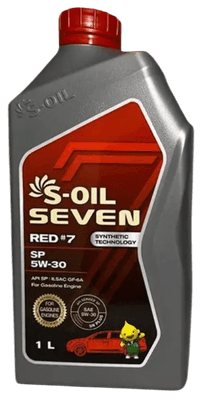 Моторное масло S-Oil Seven 7 Red 7 SP 5W30 / E108299