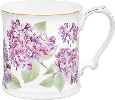 Посуда для горячих напитков Elan Gallery Сирень New Bone China / 420828