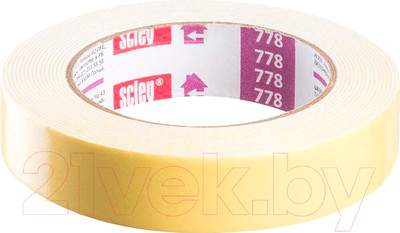 Скотч двухсторонний Scley Серия 778 19ммх5м / 0310-780519