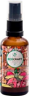 Сыворотка для волос EcoCraft Французский шелк термозащитная и антистатическая несмываемая
