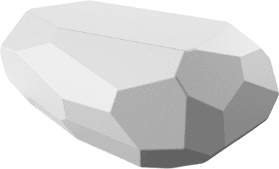 Садовая фигура-светильник БЕРКАНО Polysquare 85 / RGB ACC 210_014_03_101