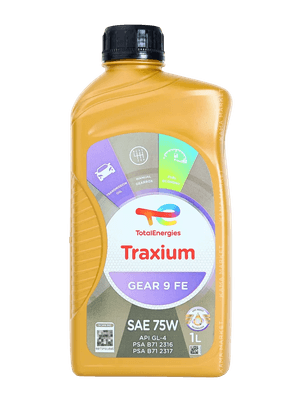 Трансмиссионное масло Total Traxium Gear 9 FE 75W