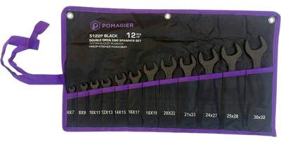 Набор ключей Pomagier POM-5122P Black